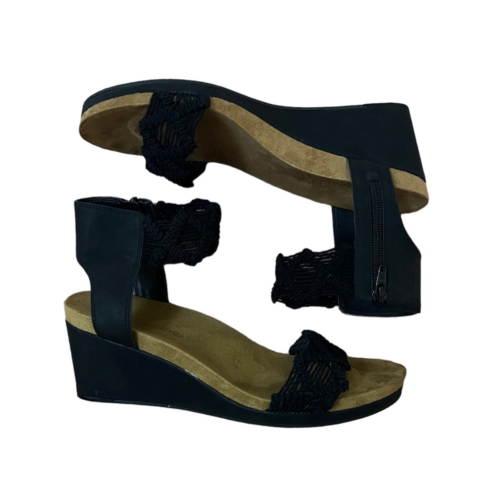 Lucky Brand Women’s Crotchet Wedge Sandal